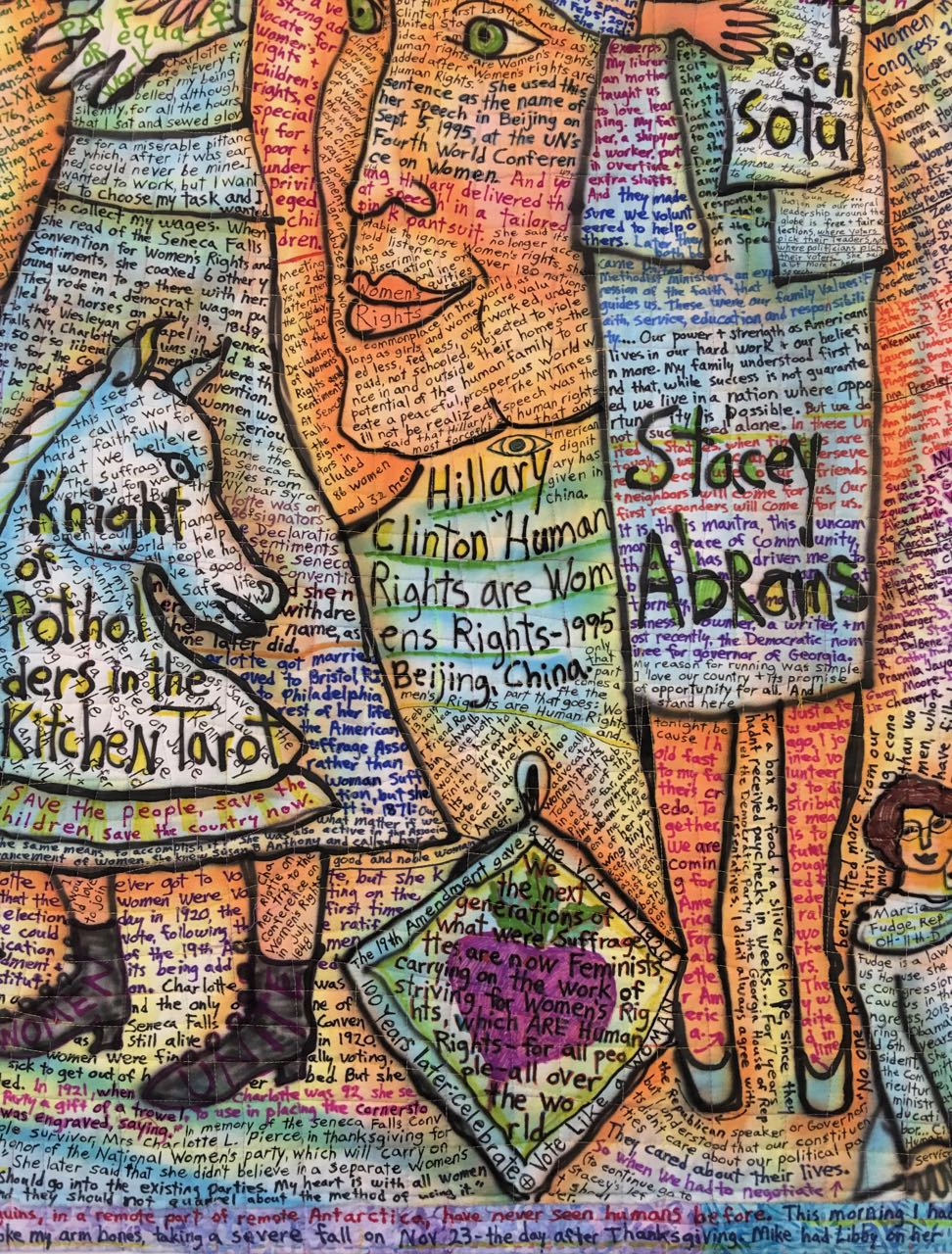 Charlotte, detail 22 ©Susan Shie 2019