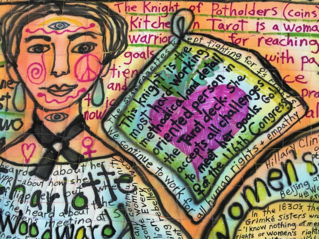 Charlotte, detail 25 ©Susan Shie 2019
