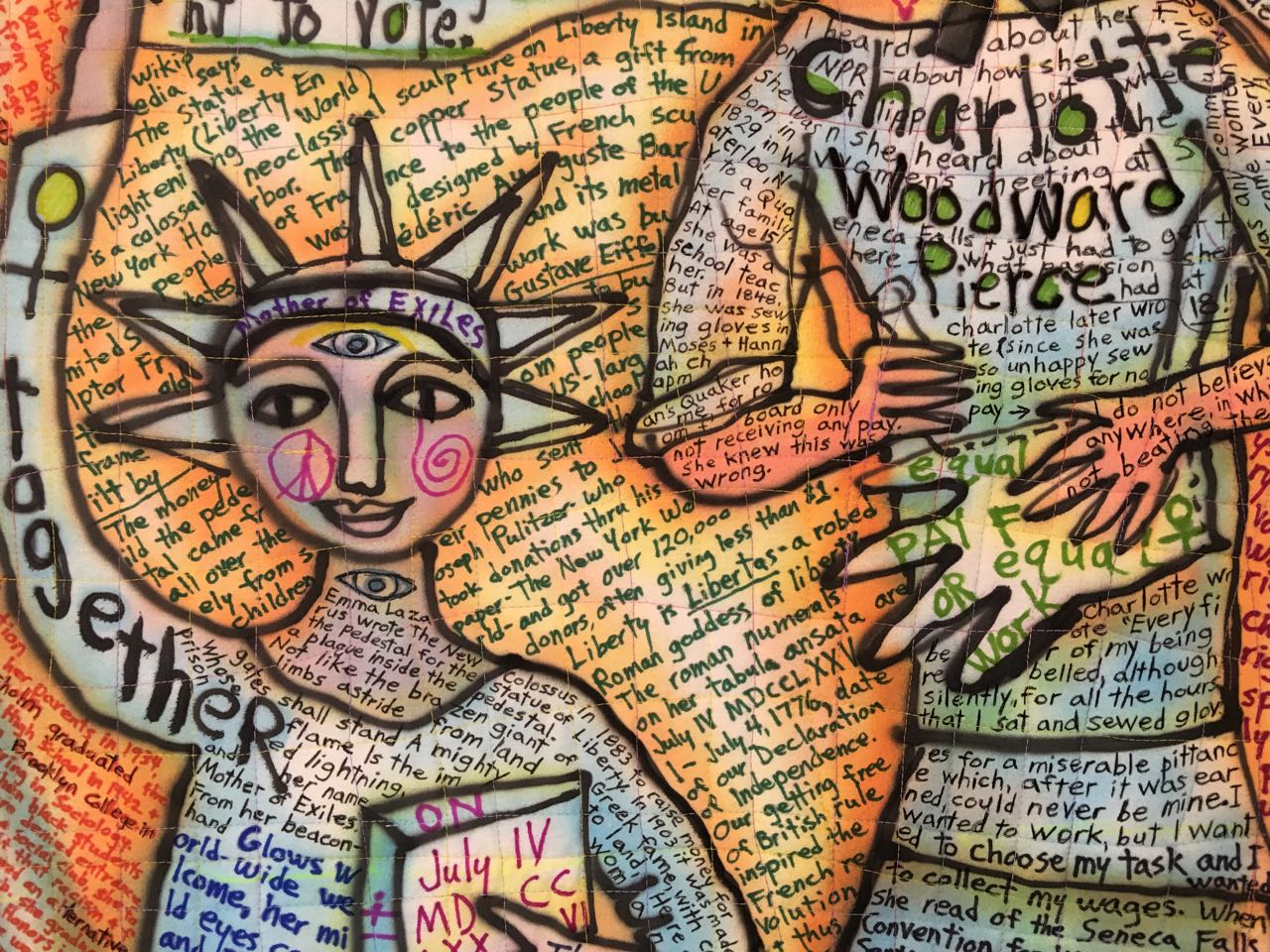 Charlotte, detail 27 ©Susan Shie 2019