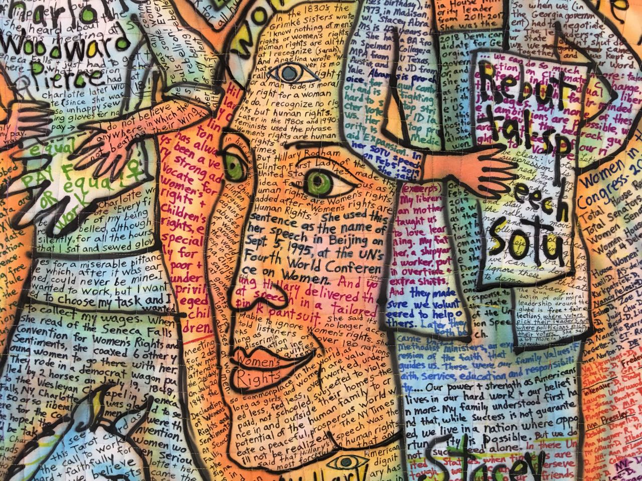Charlotte, detail 28 ©Susan Shie 2019
