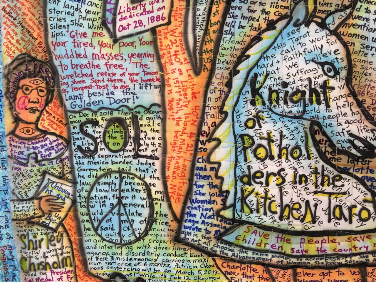 Charlotte, detail 31 ©Susan Shie 2019