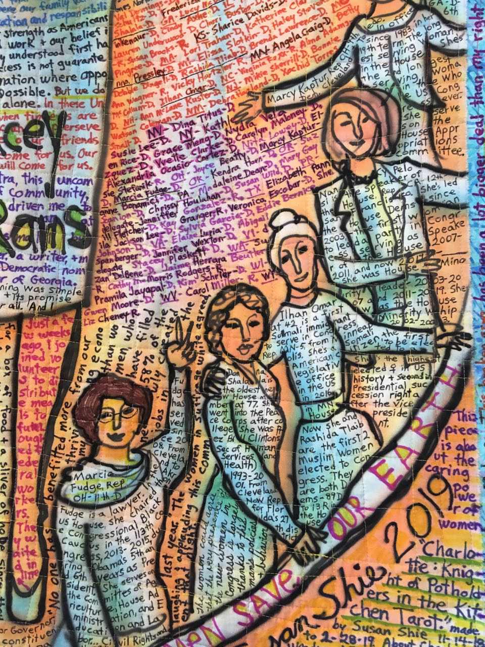 Charlotte, detail 32 ©Susan Shie 2019