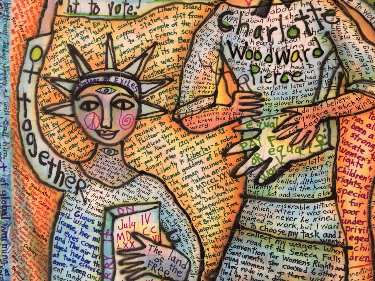 Charlotte, detail 4 ©Susan Shie 2019