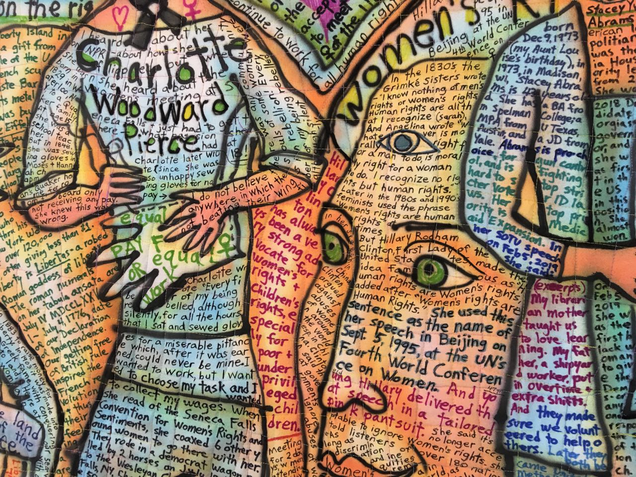 Charlotte, detail 5 ©Susan Shie 2019