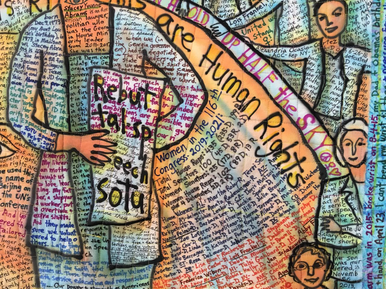 Charlotte, detail 6 ©Susan Shie 2019