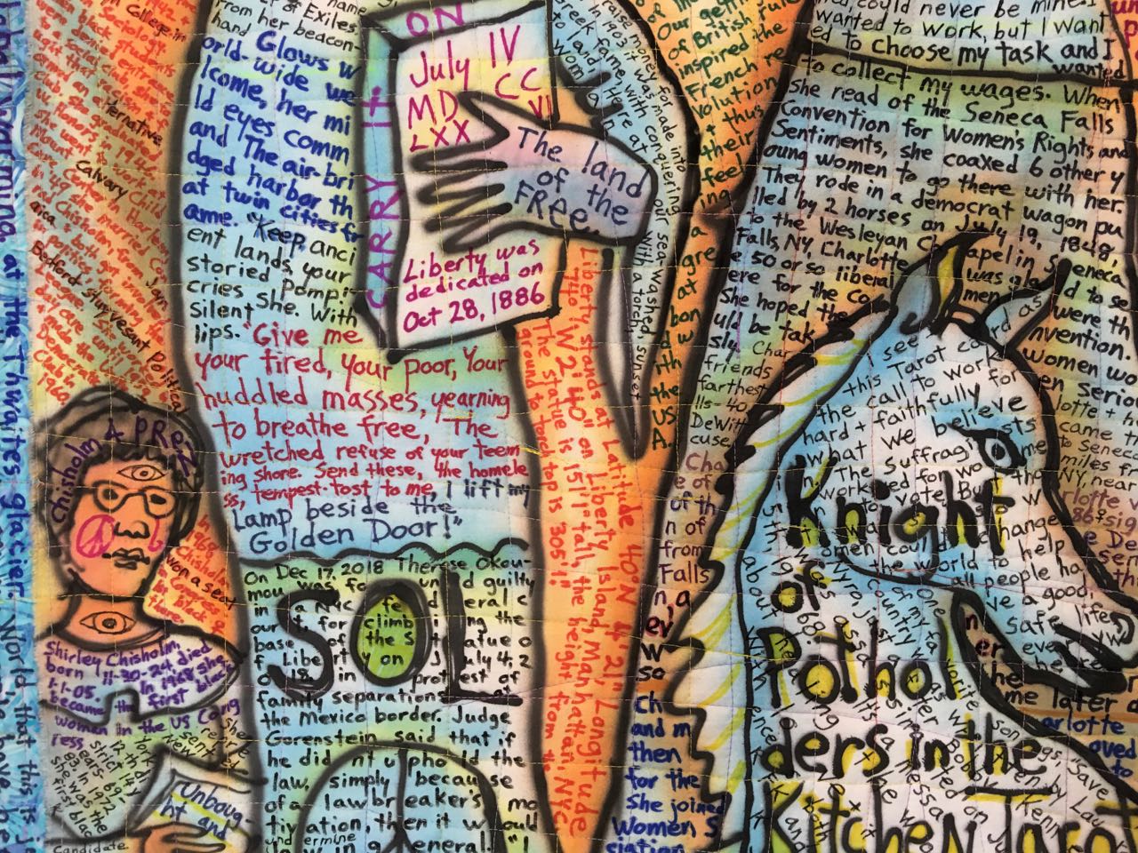 Charlotte, detail 7 ©Susan Shie 2019