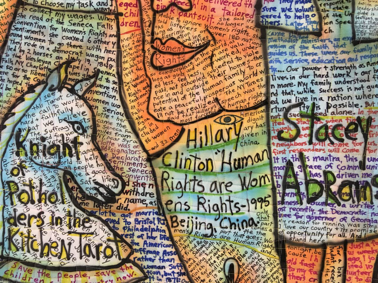 Charlotte, detail 8 ©Susan Shie 2019