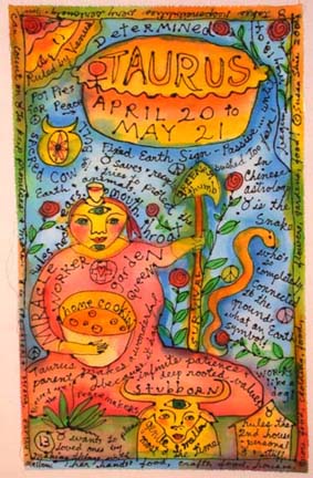 Taurus Blessing #13.Susan Shie 2004.