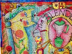 The Blender / Temperance.  Detail view.Susan Shie 2006.