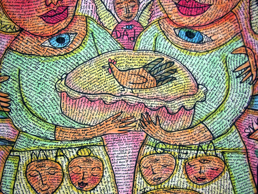 Sisters - detail view. Susan  Shie 2006.