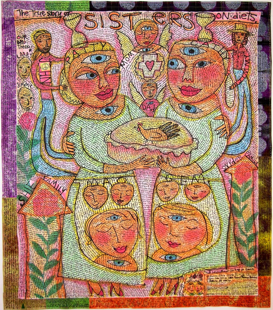 Sisters - full view.Susan Shie 2006.