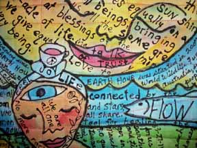 Healing Songs for the Earth detail. ©Susan Shie 2011-13.