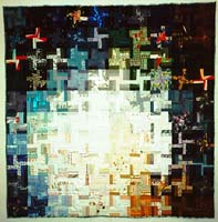 Blue Moon #1: a GREEN QUILT  Patricia Ciricillo 1996