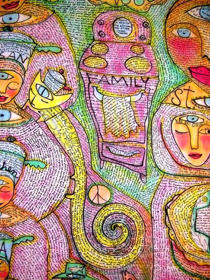 Wilma - Detail. SusanShie 2006.