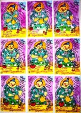 Nine St Q Blesses Aquarius paintings Susan Shie 1999.