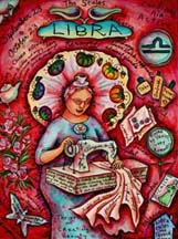 St Q Blesses Libra.Susan Shie 2001.