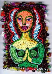 Angel shrine. Susan Shie 1998.