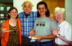 Carol, Richard, Jimmy, and me.