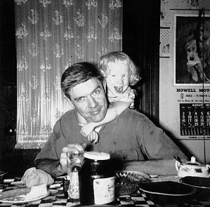An early pic of Dad and me.