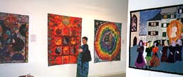 Robin at the FAVA show. Photo Susan Shie 2000.