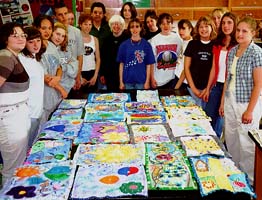 Garaway Artsweek quilt class.