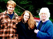 Mike, Gretchen, and me.