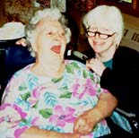 Mom and me, on her 82nd birthday.