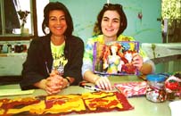 Penny and Meredith, showing us their collaborations.