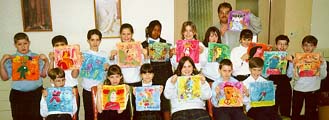 The Mummy Files, fifth grade core group at St. Pete's.