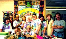 Our class at Peters Valley, Aug, 98.