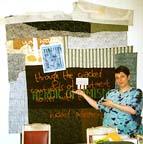 Robin works on yet another fab quilt of hers, here.