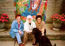Ruth, Susan, and me and Hattie.