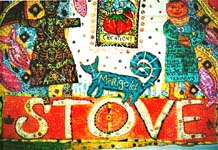 Detail of The Stove/Empress Shie and Acord 1999.