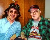 Jimmy and my Dad on St. Paddy's Day.
