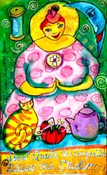 St. Q Blesses this Studio Susan Shie 1998.