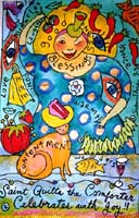 St Quilta Celebrates with Joy. Susan Shie 1998.