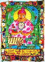 St Quilta Blesses this Studio #2.Susan Shie 2000.