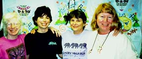 Me, Lesley, Carol, and Bobbi.
