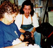 Mama Wanda, Jimmy, and Teddi.