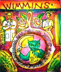 WIMMINS poster Susan Shie 2001.
