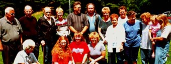 Acord family reunion. Susan Shie 2001.