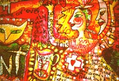 Detail of Cookbook. Susan Shie 2001.