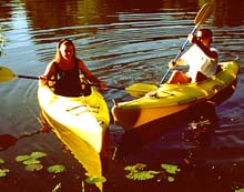 Kayak trip Susan Shie 2001.