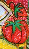 Detail of St. Q's Cookies.Shie and Acord 2001.