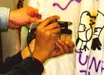 David Fox airbrushing. Susan Shie 2001.