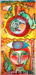 The Psychic Skillet.�Susan Shie 2002.