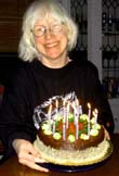Me and my cake!�Susan Shie 2002.