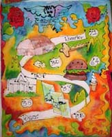 Debbie Herring's painting. Deborah Herring 2003.