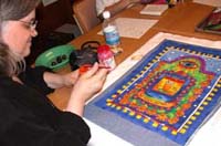 Patty Hieb painting. Susan Shie 2003.