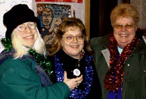 Me, sister Debi, and cousin Linda.Susan Shie 2003.
